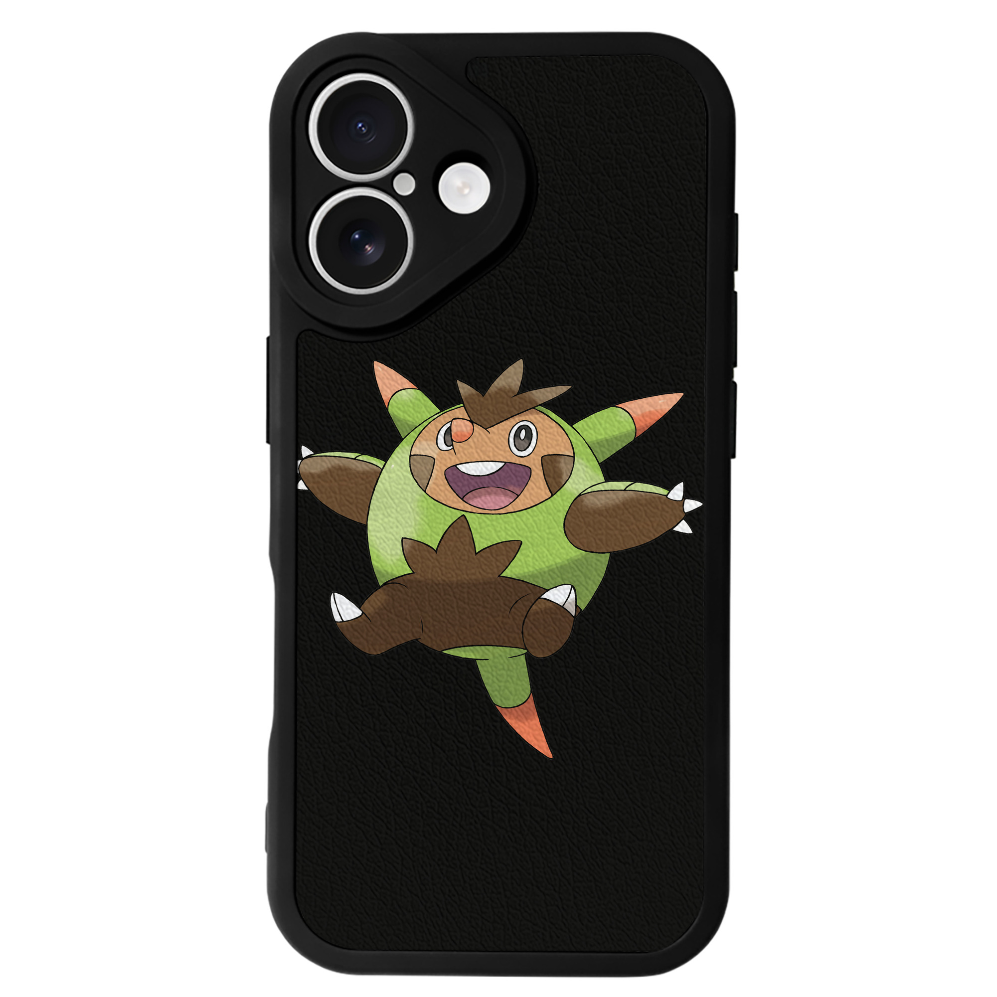 （画像用） ポケットモンスター Pokémon 【iPhone 16シリーズ対応】シリコンスマホケース（レザー調） 材質：シリコン